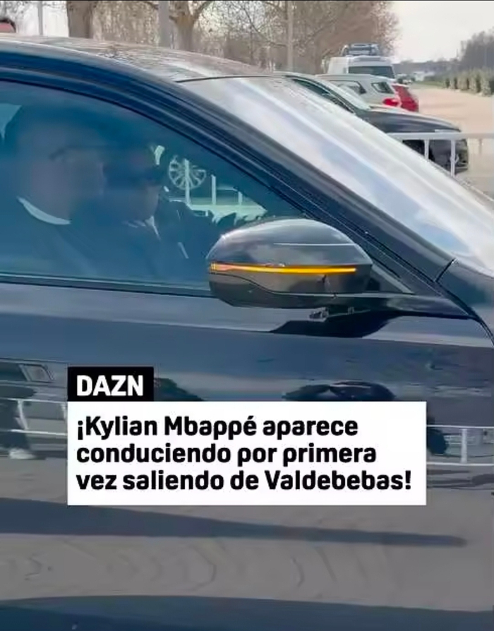 姆巴佩考取驾照首度独自驾车现身皇马训练基地|基利安·姆巴佩|法国足球队|皇家马德里|阿尔科孔|维尼修斯_新浪体育_新浪新闻